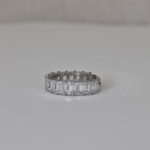 Victoria | Majesty Lab Grown Diamond Wedding Ring in 18ct White Gold - Image 2
