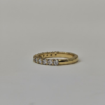 Susanne | Round Natural Diamond Ring in 18ct Yellow Gold - Image 2