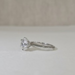 Hazel | 2.12ct Lab Diamond 6 Claw Round Solitaire in 18ct White Gold - Image 2