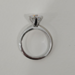 Hazel | 2.12ct Lab Diamond 6 Claw Round Solitaire in 18ct White Gold - Image 3