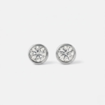 Henrietta 9ct White Gold 0.20ct Lab Diamond Earrings