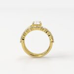 Oval Solitaire Wrap Ring - Image 2