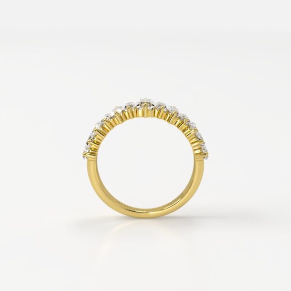 Hailey | Elegant Baguette Diamond Band - Image 2