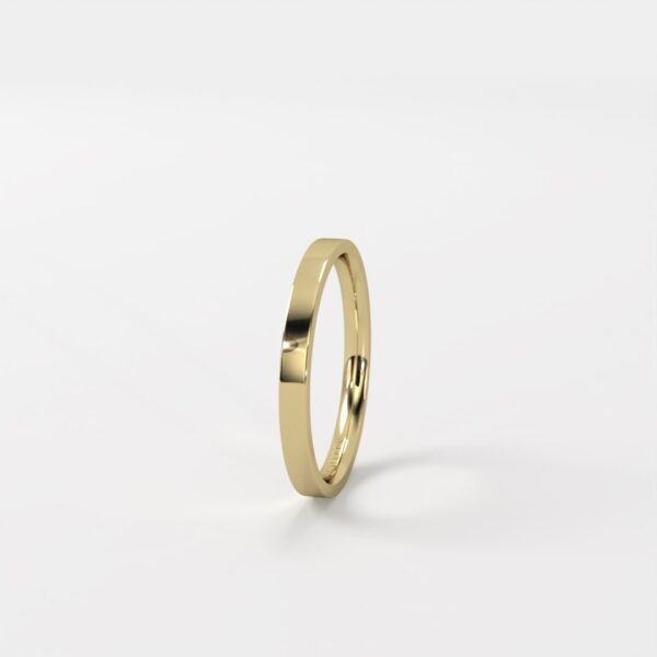 Imogen Square Wedding Band - Image 3