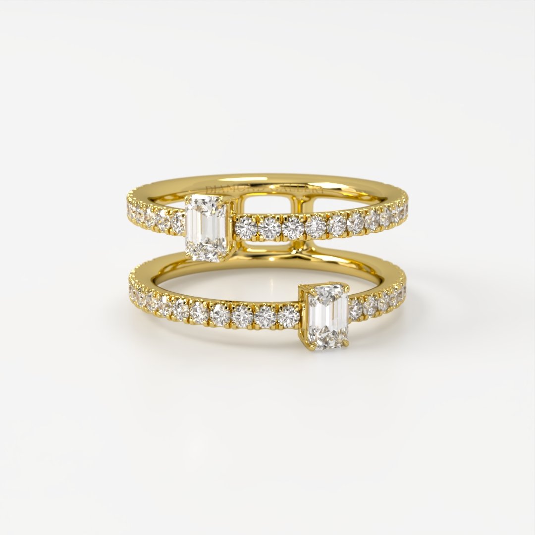 LJ-2746Ryf.jpg Sallie | Double Band Diamond Ring - Image 1