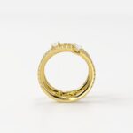 Sallie | Double Band Diamond Ring - Image 2