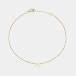 Desiree Mini Initial Bracelet in 9ct Yellow Gold - Image 5