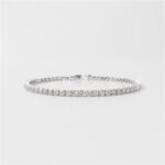 Sophie 3 Carat Lab Grown Diamond Classic Tennis Bracelet in 18ct White Gold - Image 3