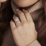 Sofia | Pear Lab Grown Diamond Halo Ring - Image 2