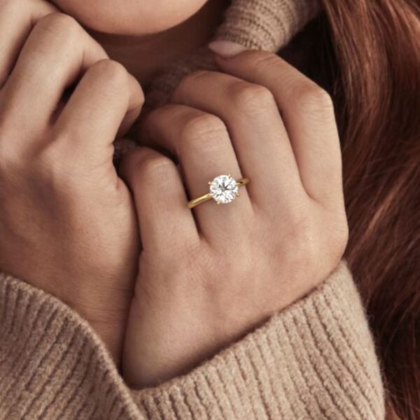 Solitarie | Classic Band 4 claw - Image 4