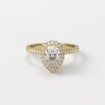 Sofia | Pear Lab Grown Diamond Halo Ring