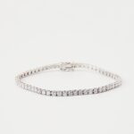 Victoria 4.6 Carat Natural Diamond Tennis Bracelet in 18ct White Gold
