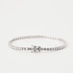 Victoria 4.6 Carat Natural Diamond Tennis Bracelet in 18ct White Gold - Image 3