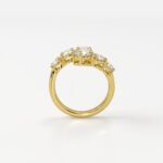 Reina | Elegant Round Wrap Diamond Ring - Image 2