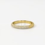 Ruth | Triple Row Diamond Ring - Image 3